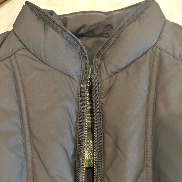 Eddie Bauer Women’s Black Goose Down Vest, Size L - Picture 4 of 15